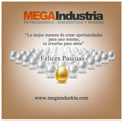 Felices Pascuas te desea MegaINDUSTRIA